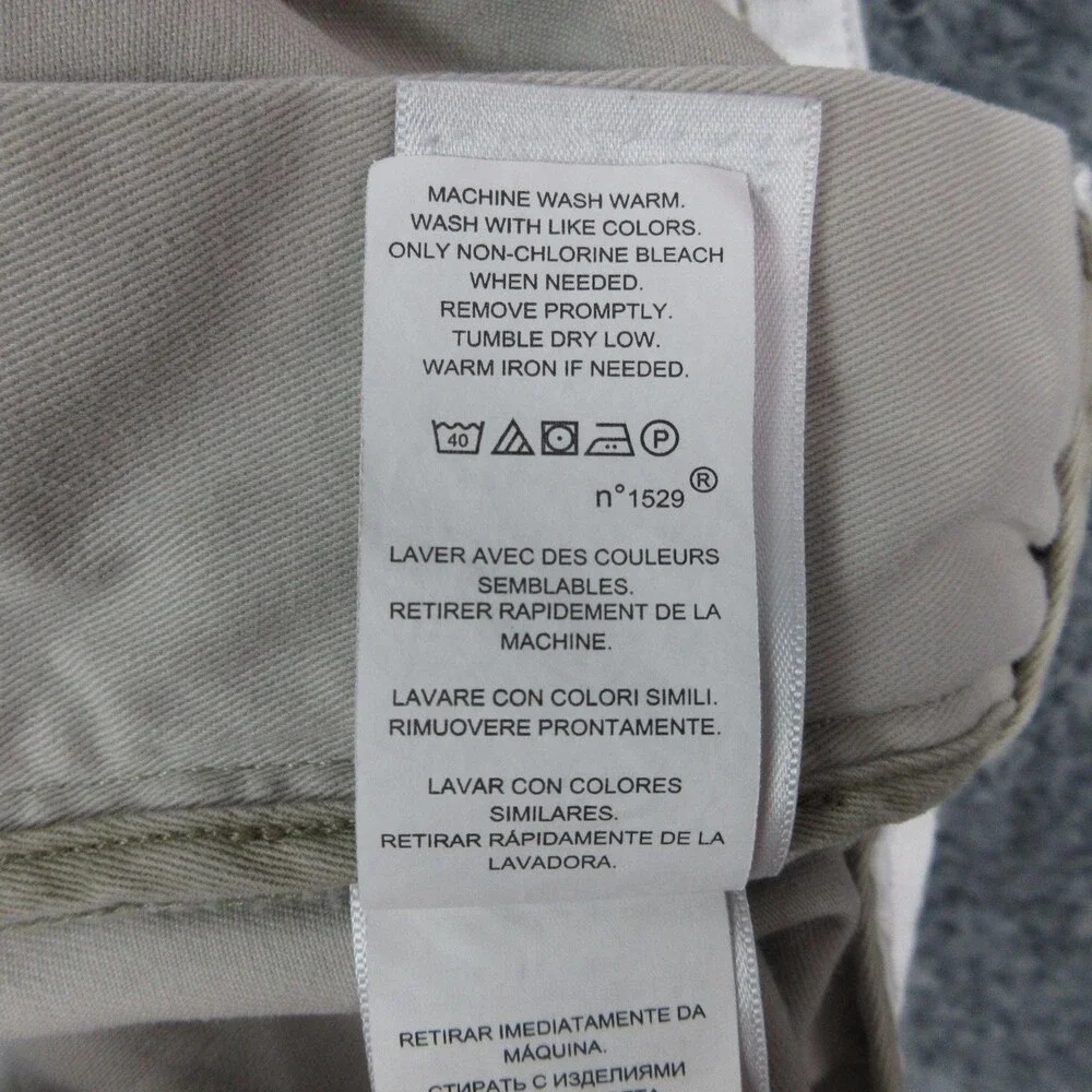 Polo Ralph Lauren Shorts Mens 36 Khaki Cargo Classic Polo Chino Pockets 34x10*